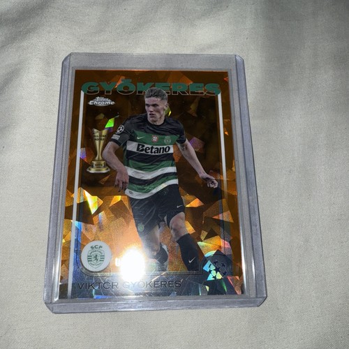 Viktor Gyokeres 2024 Topps Chrome Sapphire Orange /25