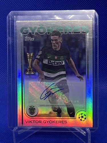 Viktor Gyokeres 2024 Topps Chrome UEFA