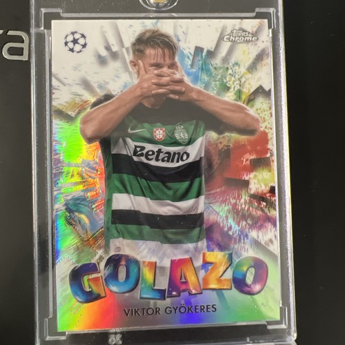 Viktor Gyokeres 2024 Topps Chrome Uefa Club Competitions