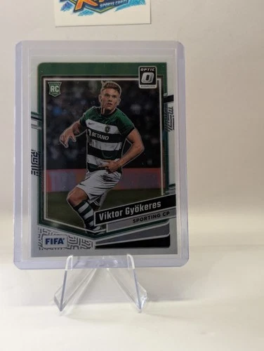 Viktor Gyokeres 2023 Panini Donruss FIFA Optic Argyle Prizm