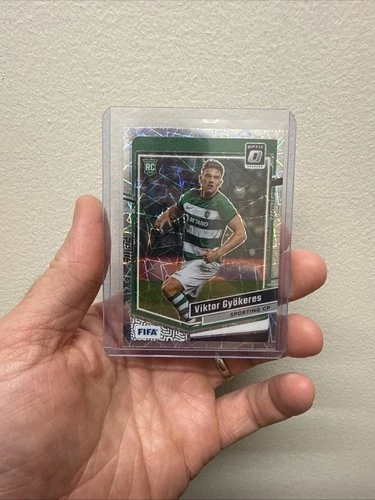 Viktor Gyokeres 2023 Panini Donruss FIFA Optic Velocity Prizm