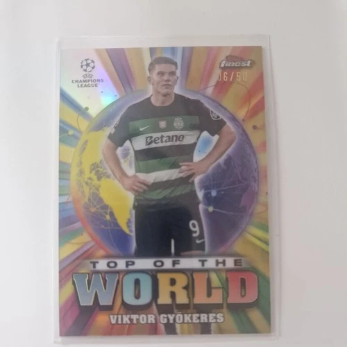 Viktor Gyokeres 2025 Topps Finest /50