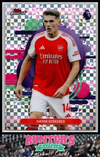 Viktor Gyokeres 2026 Topps Finest Chessboard