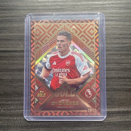 Viktor Gyokeres 2025 Topps Gold Premier League Gold /25