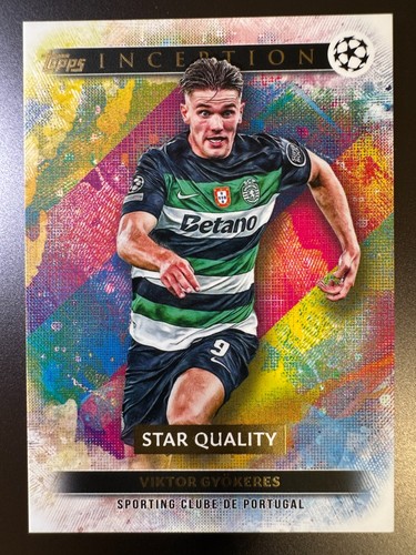Viktor Gyokeres 2024 Topps Inception