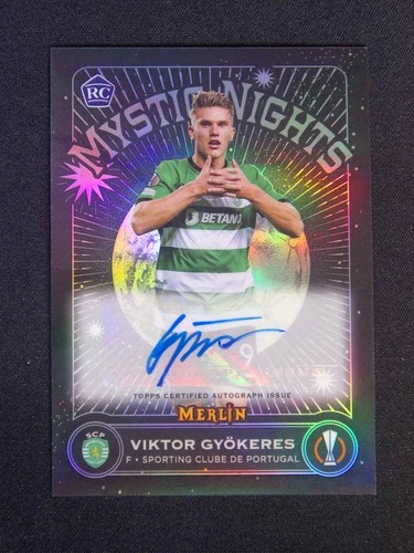 Viktor Gyokeres 2024 Topps Merlin Chrome