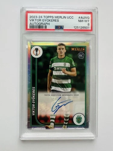 Viktor Gyokeres 2023 Topps Merlin Chrome