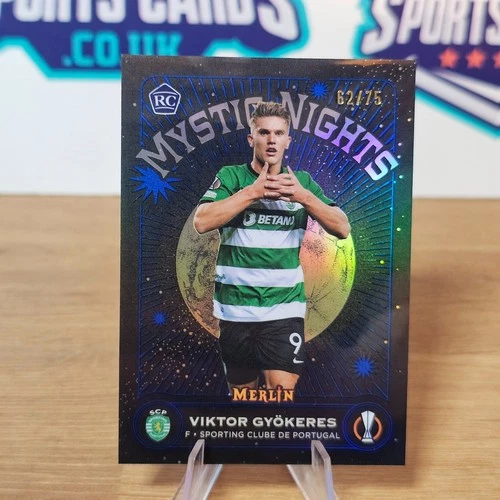 Viktor Gyokeres 2023 Topps Merlin Chrome /75