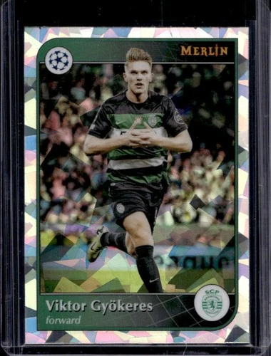 Viktor Gyokeres 2024 Topps Merlin Chrome Atomic Refractor #178