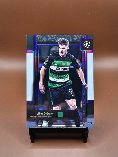 Viktor Gyokeres 2024 Topps Museum Amethyst /99