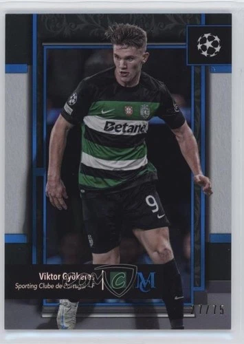 Viktor Gyokeres 2024 Panini Museum Collection Sapphire /75