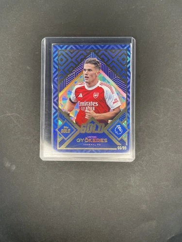 Viktor Gyokeres 2025 Topps Premier League Gold /99