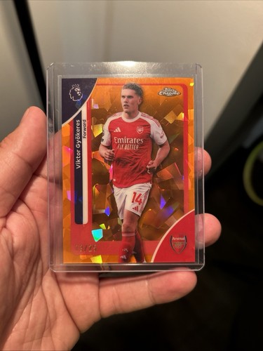 Viktor Gyokeres 2026 Topps Premier League Sapphire Sapphire /25