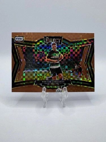 Viktor Gyokeres 2024 Panini Select Bronze Checkerboard /75