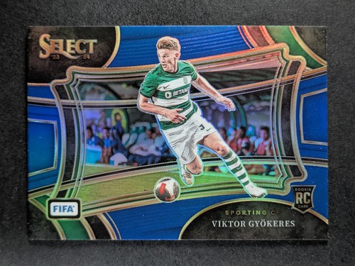 Viktor Gyokeres 2024 Panini Select FIFA Blue Prizm /225