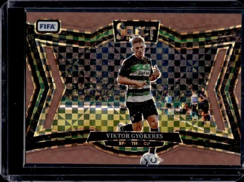 Viktor Gyokeres 2024 Panini Select FIFA Checker /75