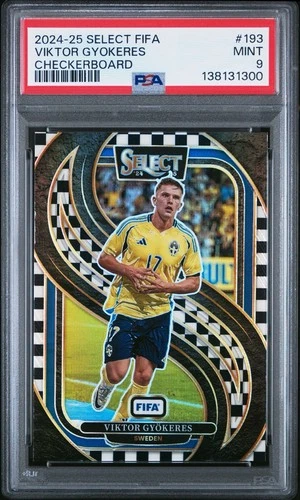 Viktor Gyokeres 2024 Panini Select FIFA Checkerboard