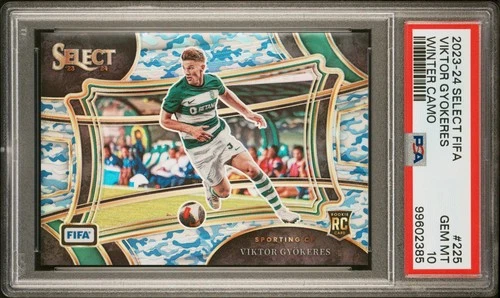 Viktor Gyokeres 2023 Panini Select FIFA Field Level Camo /99