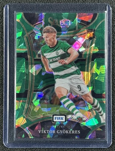 Viktor Gyokeres 2023 Panini Select FIFA Green Ice Prizm #150