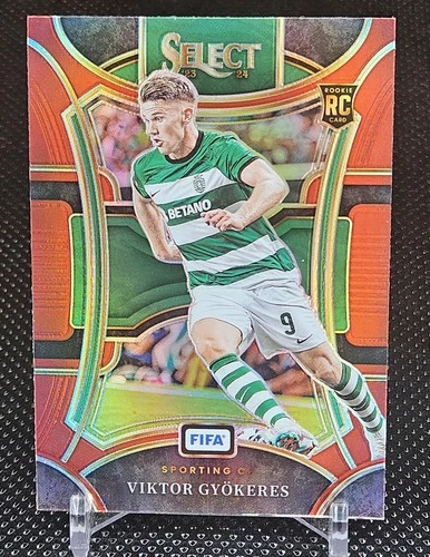 Viktor Gyokeres 2023 Panini Select FIFA Mezzanine Red Prizm
