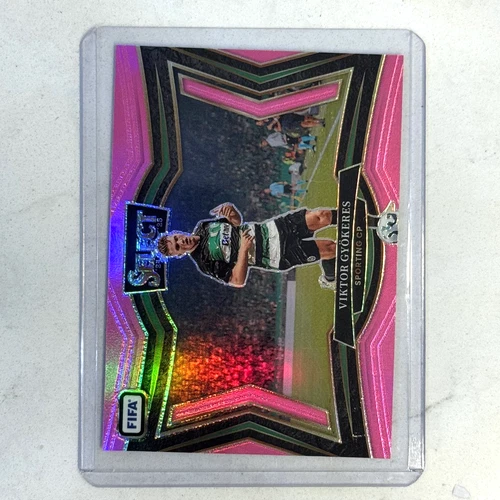 Viktor Gyokeres 2024 Panini Select FIFA Pink Prizm /59