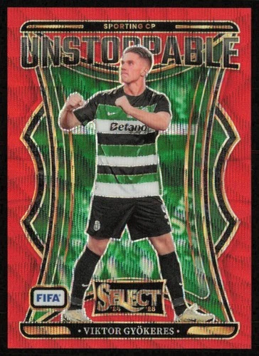 Viktor Gyokeres 2024 Panini Select FIFA Red /49