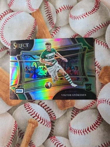 Viktor Gyokeres 2024 Panini Select FIFA Silver Prizm
