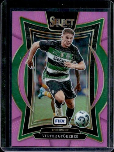Viktor Gyokeres 2024 Panini Select FIFA Terrace Pink /59