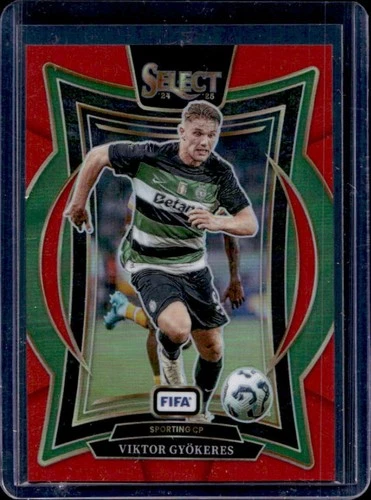 Viktor Gyokeres 2024 Panini Select FIFA Terrace Red #47