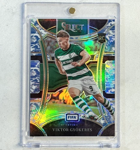 Viktor Gyokeres 2023 Panini Select FIFA Winter Camo Prizm /99