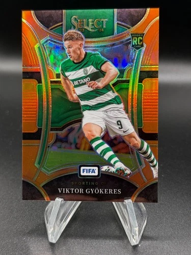 Viktor Gyokeres 2023 Panini Select Orange Prizm /49