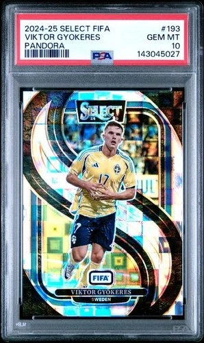 Viktor Gyokeres 2024 Panini Select Pandora Prizm