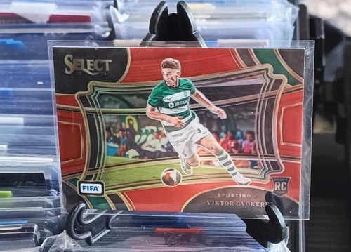 Viktor Gyokeres 2024 Panini Select Red Prizm