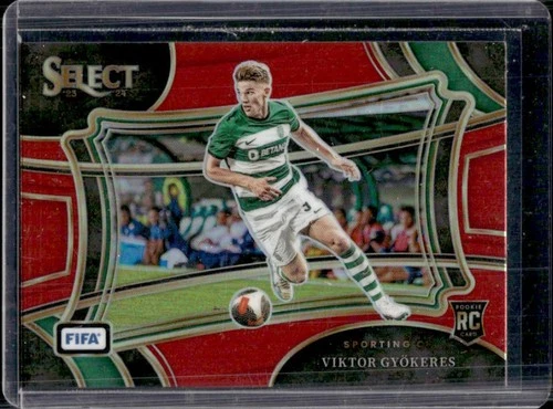 Viktor Gyokeres 2024 Panini Select Red Prizm #225