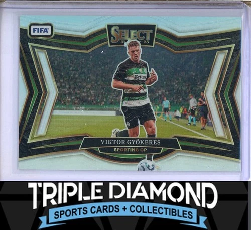 Viktor Gyokeres 2024 Panini Select Silver Prizm