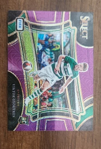 Viktor Gyokeres 2024 Panini Select Viola Mojo Prizm