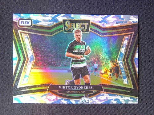 Viktor Gyokeres 2024 Panini Select Winter Camo /30