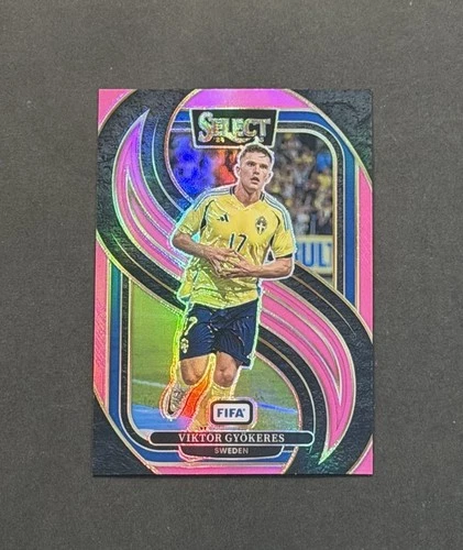 Viktor Gyokeres 2024 Panini Seleziona FIFA Mezzanino Rosa Prizm /59