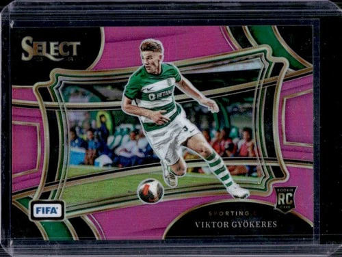 Viktor Gyokeres 2024 Panini Seleziona FIFA Rosa Prizm /75