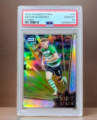Viktor Gyokeres 2023 Panini Seleziona Silver Prizm