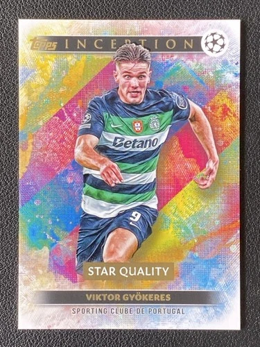 Viktor Gyokeres 2024 Topps Inception UCC Foil