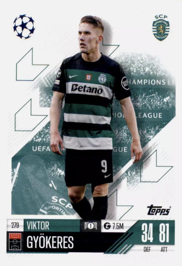Viktor Gyokeres 2024 Topps Match Attax UEFA Club Competitions