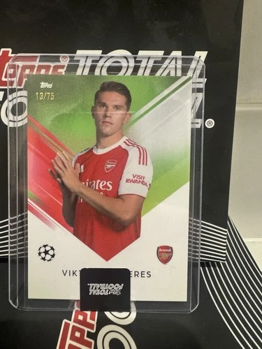Viktor Gyokeres 2025 Topps Total Football Green /75