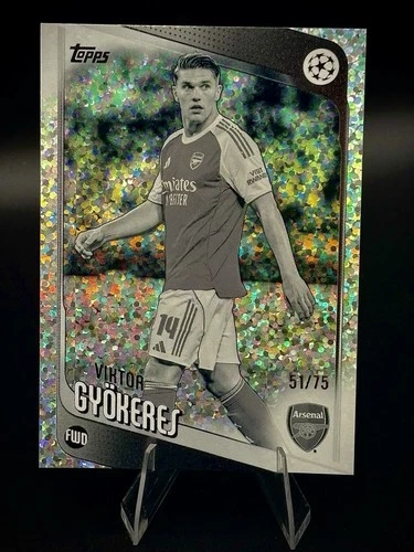 Viktor Gyokeres 2025 Topps UCC Holo /75