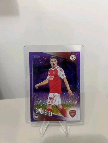 Viktor Gyokeres 2025 Topps UCC Purple 52/250
