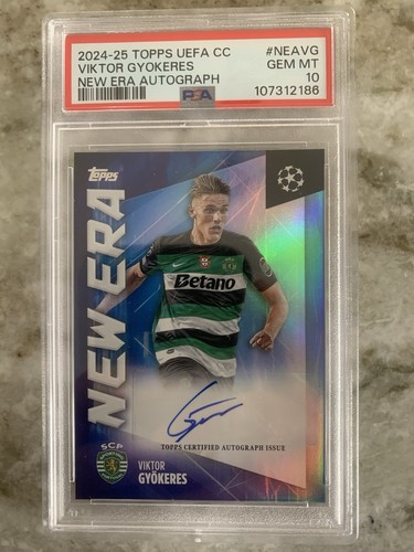 Viktor Gyokeres 2024 Topps UCC Soccer New Era