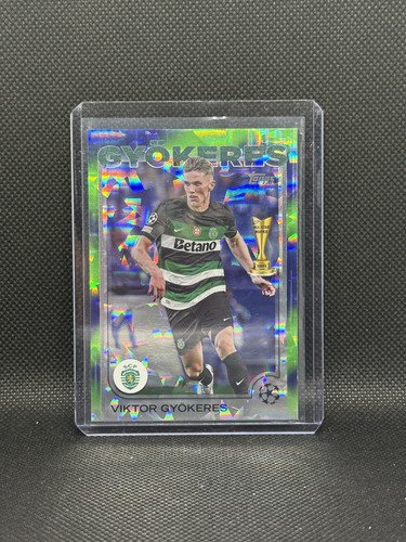 Viktor Gyokeres 2024 Topps UEFA Club Competitions Northern Lights