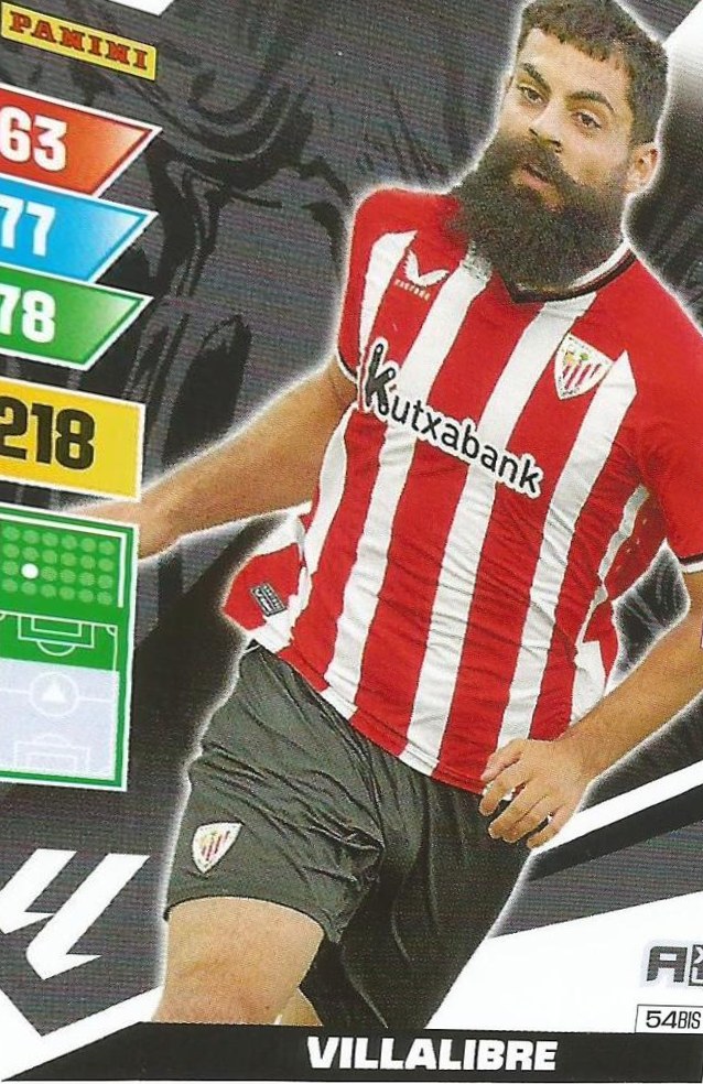 Villalibre 2023 Panini Adrenalyn XL La Liga
