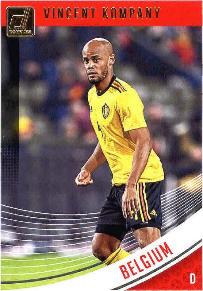 Vincent Kompany 2018 Panini Donruss Soccer 4