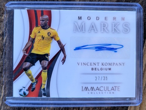 Vincent Kompany 2019 Panini Immaculate /35
